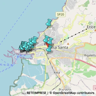 Mappa Via Palma, 91100 Trapani TP, Italia (2.03)