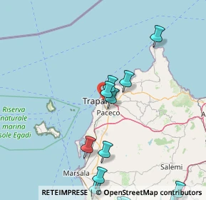 Mappa Via Palma, 91100 Trapani TP, Italia (26.24667)