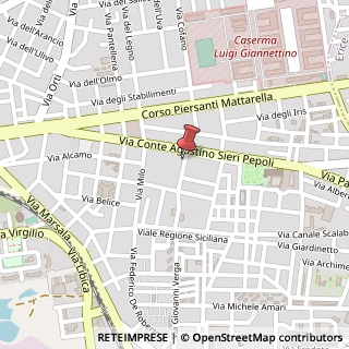 Mappa Via Palma, 4, 91100 Trapani, Trapani (Sicilia)