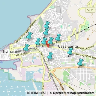 Mappa Via Palma, 91100 Trapani TP, Italia (0.79727)