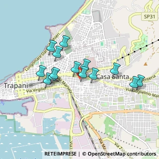 Mappa Via Palma, 91100 Trapani TP, Italia (0.885)