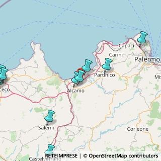 Mappa Strada Provinciale, 90047 Partinico PA, Italia (26.86333)