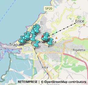 Mappa Via Mario Barresi, 91016 Erice TP, Italia (1.23467)