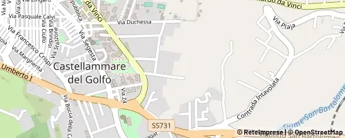 Mappa Castellammare del Golfo
