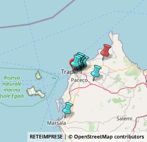 Mappa Via Marino Torre, 91100 Trapani TP, Italia (5.47545)