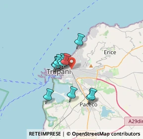 Mappa Via Alcamo, 91100 Trapani TP, Italia (2.84455)