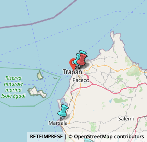 Mappa Via Annibale Scudaniglio, 91100 Trapani TP, Italia (30.84067)