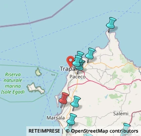 Mappa Via Annibale Scudaniglio, 91100 Trapani TP, Italia (26.94667)