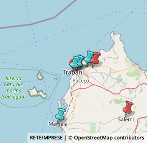 Mappa Via Annibale Scudaniglio, 91100 Trapani TP, Italia (21.90636)