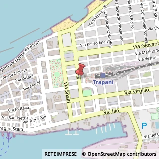 Mappa Piazza umberto i, 91100 Trapani, Trapani (Sicilia)