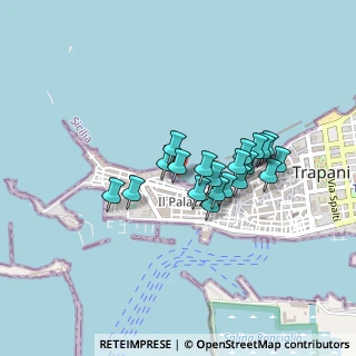 Mappa Via Botteghelle, 91100 Trapani TP, Italia (0.364)