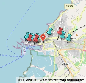 Mappa Via Capitano Sergio Fontana, 91100 Trapani TP, Italia (1.40818)