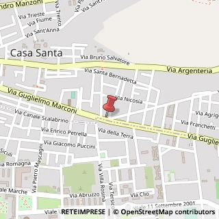 Mappa Via G. Marconi, 327, 91016 Erice, Trapani (Sicilia)