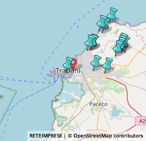 Mappa Via Capitano Giurlanda Nicolò, 91100 Trapani TP, Italia (4.57929)