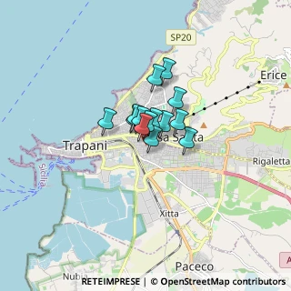 Mappa Viale Regione Siciliana, 91100 Trapani TP, Italia (0.86643)