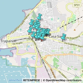 Mappa Viale Regione Siciliana, 91100 Trapani TP, Italia (0.5525)