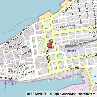 Mappa Via Solina Rocco, 2, 91100 Trapani, Trapani (Sicilia)