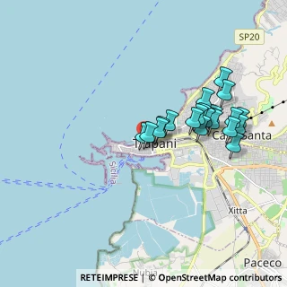 Mappa Via Garibaldi, 91100 Trapani TP, Italia (1.904)