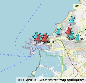 Mappa Via Garibaldi, 91100 Trapani TP, Italia (1.3975)