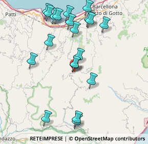 Mappa 98058 Novara di Sicilia ME, Italia (9.777)