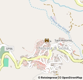 Mappa Via Luciano Manara, 98058 Novara di Sicilia ME, Italia (0.2)