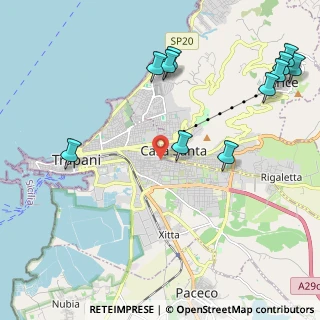 Mappa Via Giardinetto, 91100 Trapani TP, Italia (3.01727)