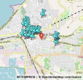 Mappa Via Giardinetto, 91100 Trapani TP, Italia (0.7795)