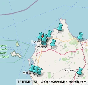 Mappa SS 113, 91100 Trapani TP (16.39077)