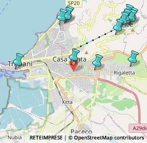 Mappa Via Abruzzo, 91100 Trapani TP, Italia (3.16692)