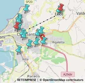Mappa Via Ventinove, 91100 Trapani TP, Italia (2.2825)