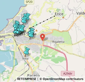 Mappa Via Ventinove, 91100 Trapani TP, Italia (2.48)