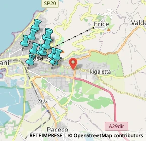 Mappa Via Ventinove, 91100 Trapani TP, Italia (2.24231)