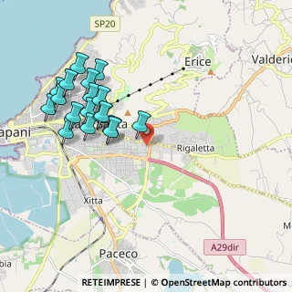 Mappa Via Ventinove, 91100 Trapani TP, Italia (2.29333)