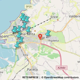 Mappa Via Ventinove, 91100 Trapani TP, Italia (2.60917)