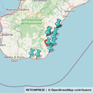 Mappa Via Gino Marino, 89030 Bruzzano Zeffirio RC, Italia (10.26462)