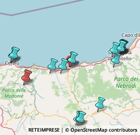 Mappa 98077 Santo Stefano di Camastra ME, Italia (21.949)