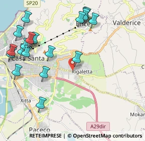 Mappa Via Dei Gigli, 91016 Casa Santa TP, Italia (2.8945)