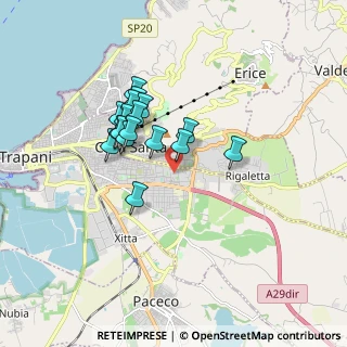 Mappa Viale 11 Settembre, 91100 Trapani TP, Italia (1.54059)
