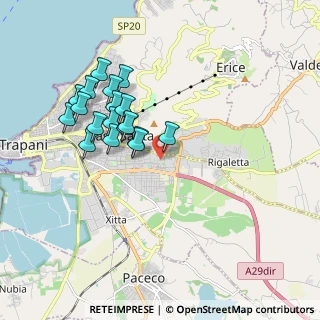 Mappa Viale 11 Settembre, 91100 Trapani TP, Italia (1.91611)