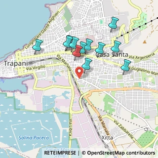 Mappa Via Bertino Salvatore, 91100 Trapani TP, Italia (0.9675)