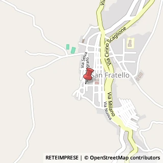 Mappa Via Telegrafi,  84, 98075 San Fratello, Messina (Sicilia)