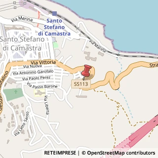 Mappa Via Nazionale, 46, 98077 Santo Stefano di Camastra ME, Italia, 98077 Santo Stefano di Camastra, Messina (Sicilia)