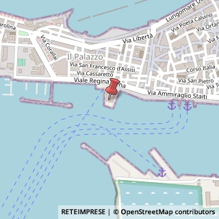 Mappa presso Stazione Marittima Molo Sanit?, Viale Regina Elena, 91100 Trapani TP, Italia, 91100 Trapani, Trapani (Sicilia)