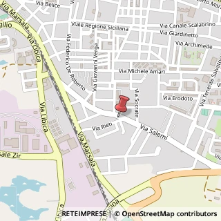 Mappa Via Salemi, 80, 91100 Trapani, Trapani (Sicilia)