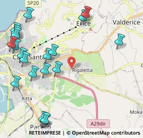 Mappa Via dei Gigli, 91016 Erice TP, Italia (3.13)
