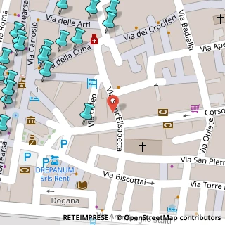 Mappa Via Sant'Elisabetta, 91100 Trapani TP, Italia (0.13)