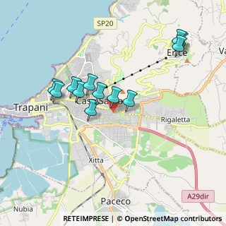 Mappa Via Pitagora, 91100 Trapani TP, Italia (1.98583)