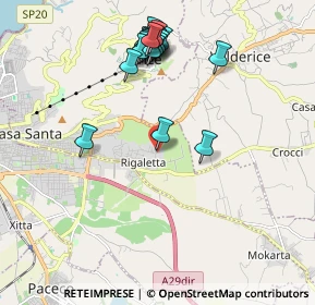 Mappa Via del Pegno 4 Rigaletta, 91016 Casa Santa TP, Italia (2.314)