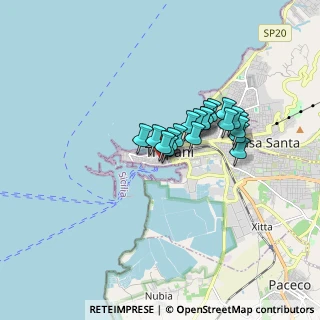 Mappa Via Carrara, 91100 Trapani TP, Italia (1.2835)