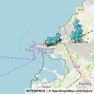 Mappa Via Carrara, 91100 Trapani TP, Italia (1.99267)